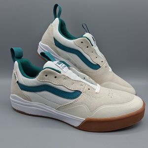 New Vans Ultrarange Pro 2 Marshmallow White Quetzal Green Men's 7.5 = Women's 9